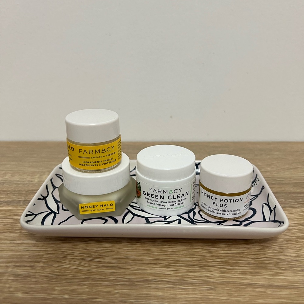 FARMACY SET BRAND NEW - Honey Halo, Green Clean, and Honey Potion Plus Mask